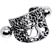 16G 1/2 Wild Tree Cuff Cartilage Earring