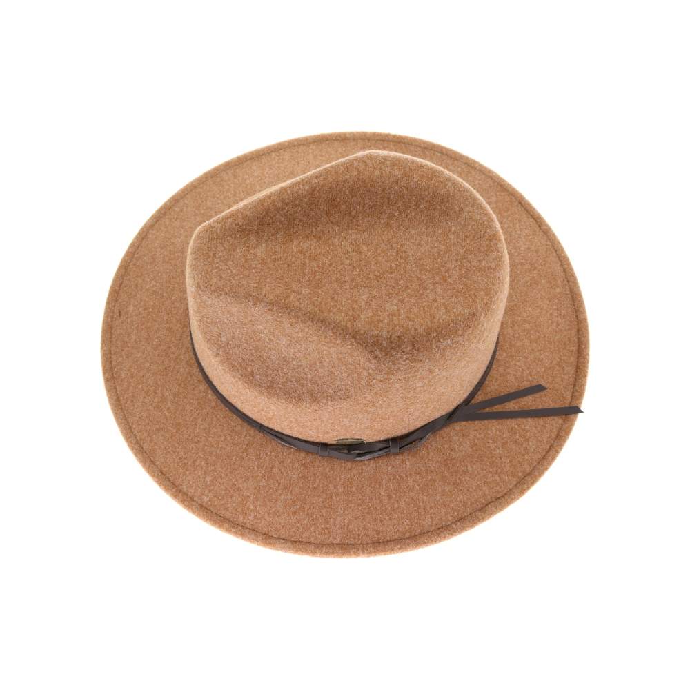 Hitch Knot Trim Vegan Fabric C.C Panama HAT