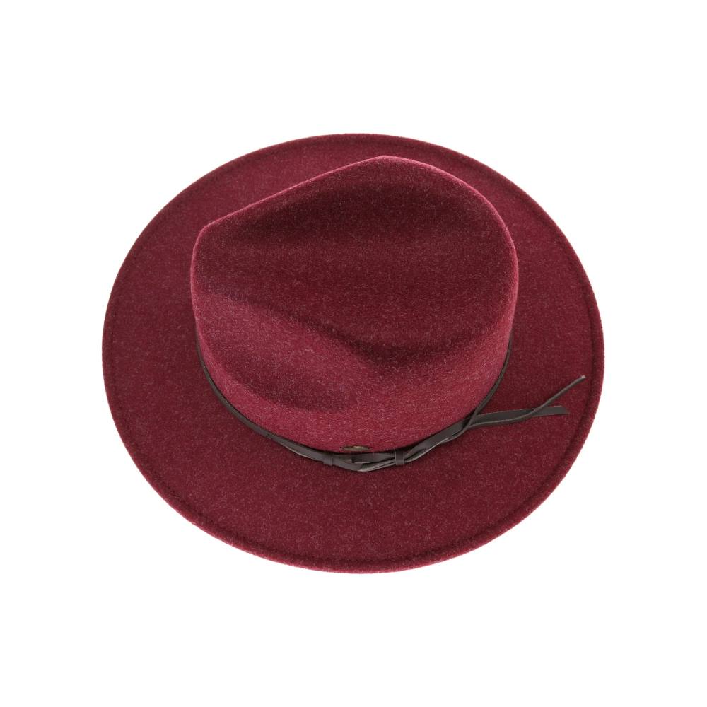 Hitch Knot Trim Vegan Fabric C.C Panama HAT