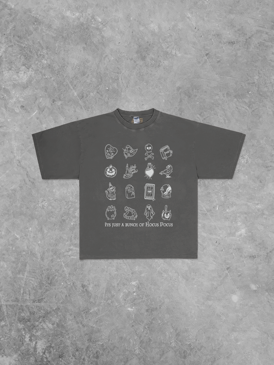 Underground Original Design: A Bunch of Hocus Pocus Boxy Oversized TShirt