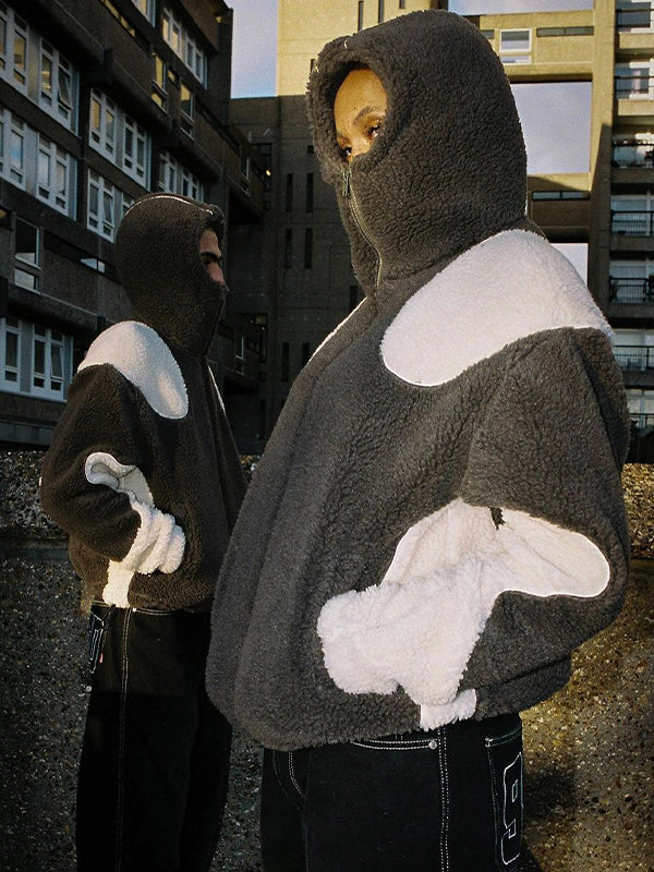 HOODED FLEECE JACKETS SET - COZY POLAR FLEECE DUAL PACK