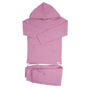 Hooded Jogger Set Lotus Pink
