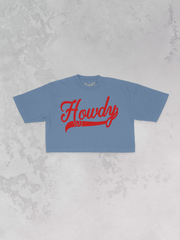 Underground Original Design: Howdy, Western Cropped TShirt