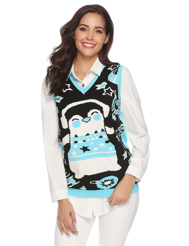 Casual/  Comfortable And Warm Christmas Sweater – detail view