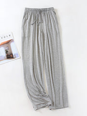 Men's Modal Loungewear Joggers – grey front view