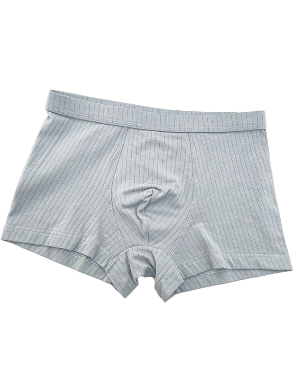 Men's pure cotton one piece boxer briefs