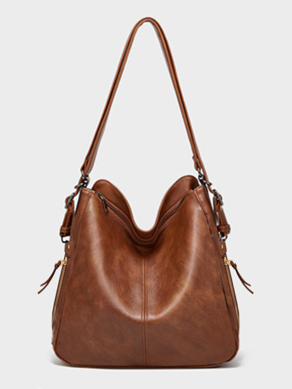 Schultertasche, Tragetasche, trendige Messenger-Tasche, Rucksack 
