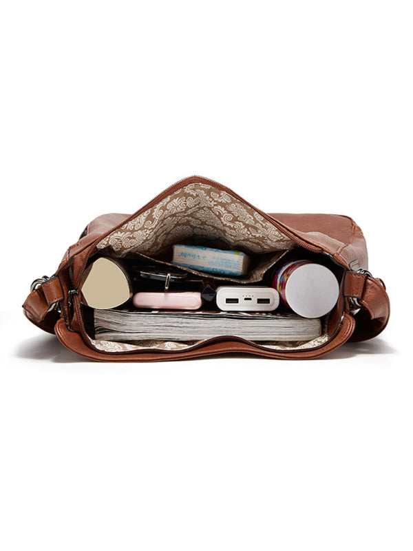 Schultertasche, Tragetasche, trendige Messenger-Tasche, Rucksack 