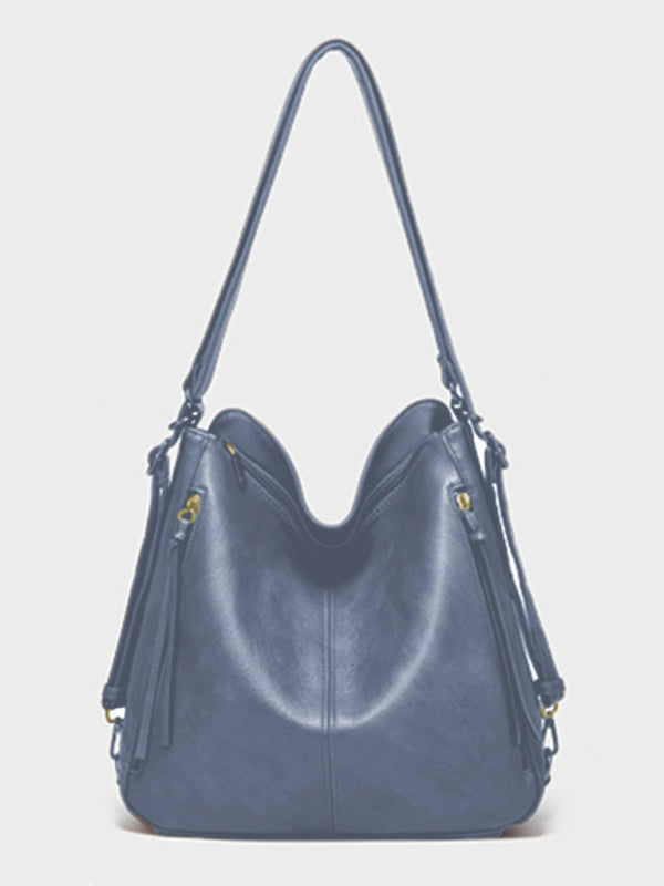 Schultertasche, Tragetasche, trendige Messenger-Tasche, Rucksack 