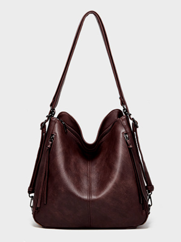 Schultertasche, Tragetasche, trendige Messenger-Tasche, Rucksack 