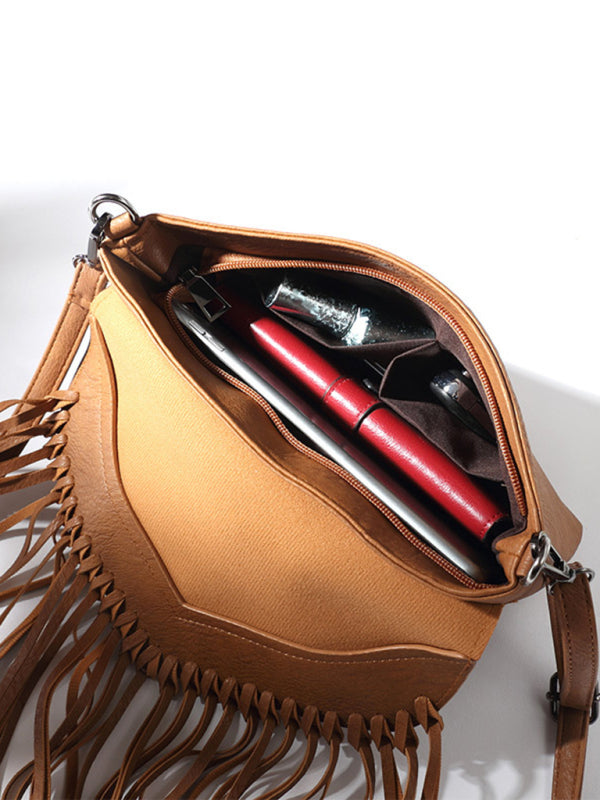New Envelope Tassel Bag Ladies Shoulder Messenger Bag – detail view
