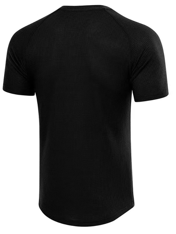 T-shirt homme décontracté léger à col rond 