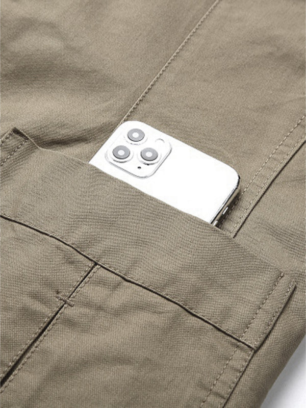Herren-Business-Casual-Anzug, schmal geschnitten, mit Kragen 