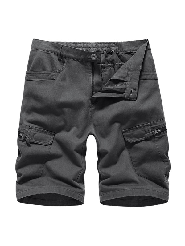 Herren-Cargoshorts mit Tarnmuster 
