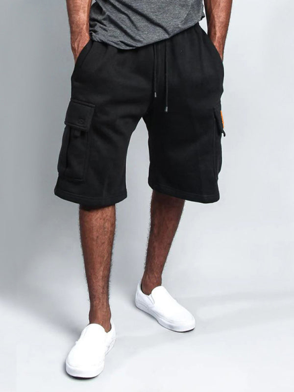 Neue, lässige Cargo-Shorts mit fünf Taschen und geradem Bein im Five-Point-Stil 