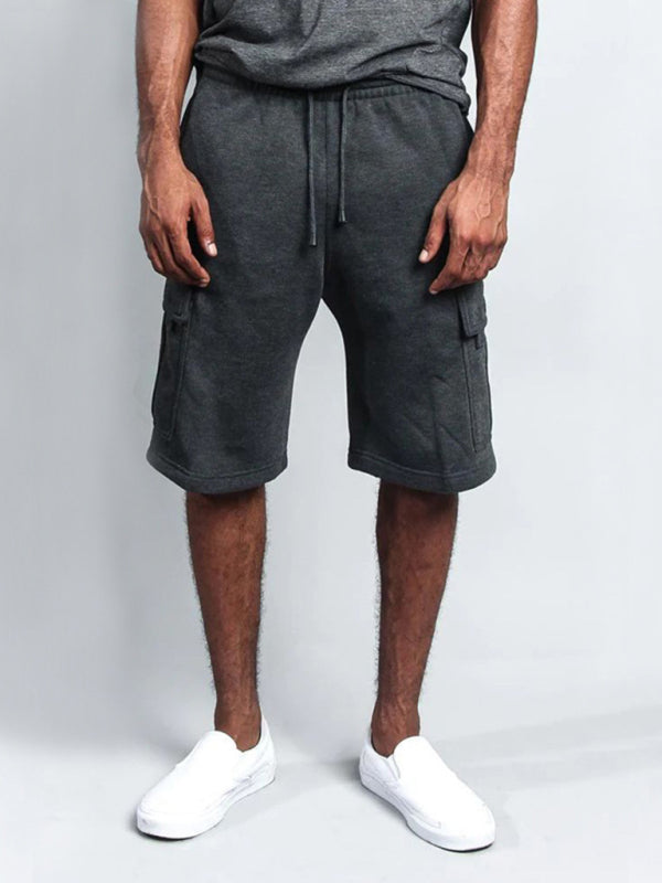 Neue, lässige Cargo-Shorts mit fünf Taschen und geradem Bein im Five-Point-Stil 