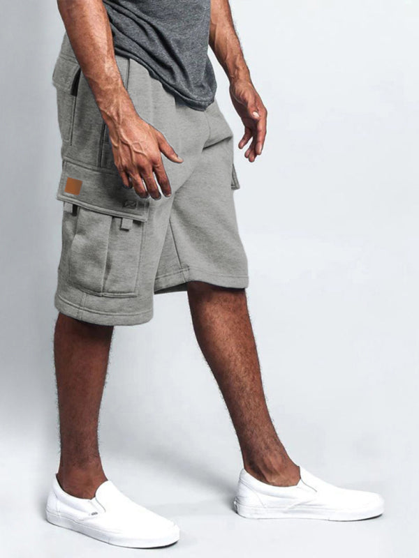 Neue, lässige Cargo-Shorts mit fünf Taschen und geradem Bein im Five-Point-Stil 