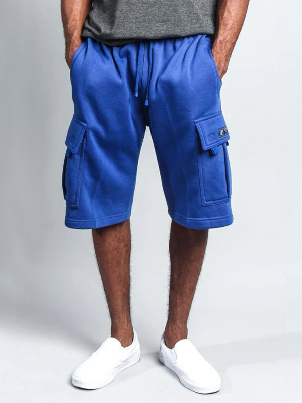 Neue, lässige Cargo-Shorts mit fünf Taschen und geradem Bein im Five-Point-Stil 