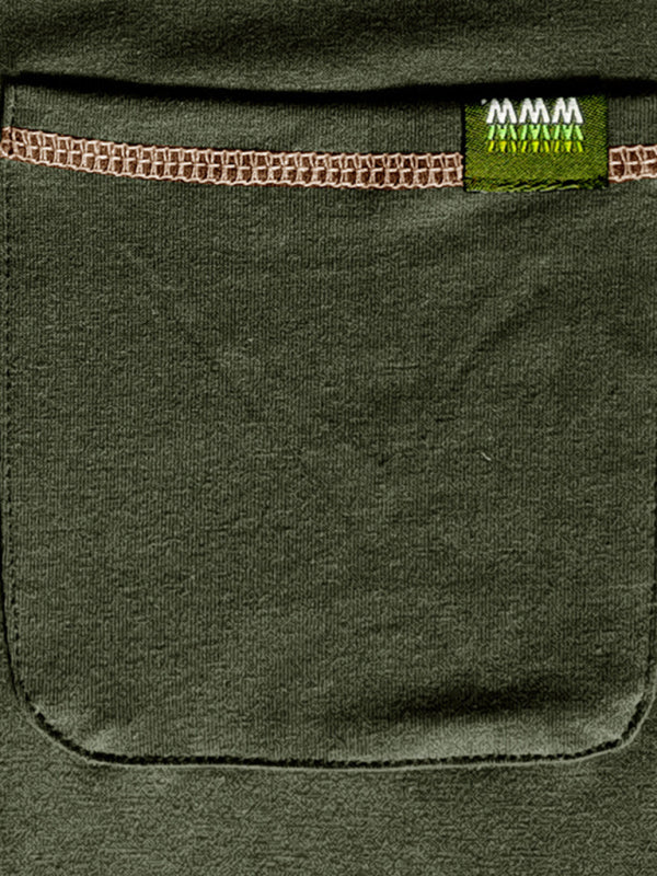 Nouveau t-shirt à manches longues en maille Henley pour homme, à blocs de couleur 