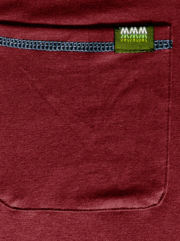 Nouveau t-shirt à manches longues en maille Henley pour homme, à blocs de couleur 