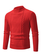 Neuer Modetrend für Herren: Jacquard-Strickpullover aus Kaschmir 