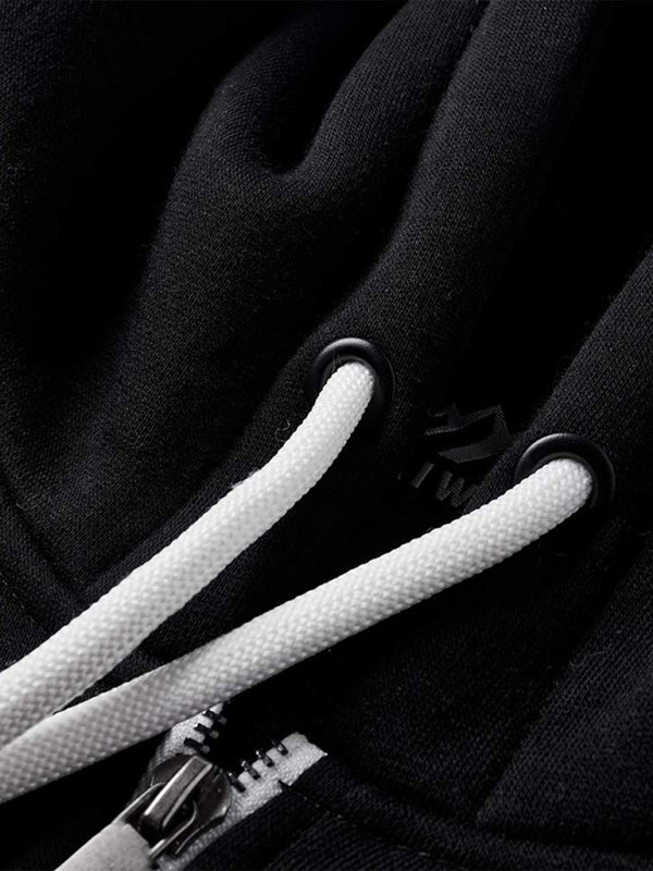 Sweat-shirt homme à blocs de couleurs contrastés, style sport décontracté 