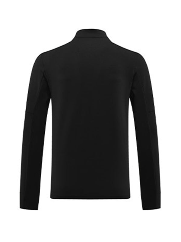 Cardigan décontracté pour homme, fermeture éclair intégrale, idéal pour la course, le fitness et l'entraînement. 