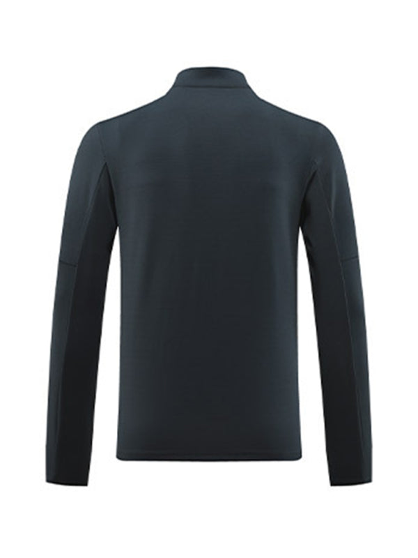 Cardigan décontracté pour homme, fermeture éclair intégrale, idéal pour la course, le fitness et l'entraînement. 