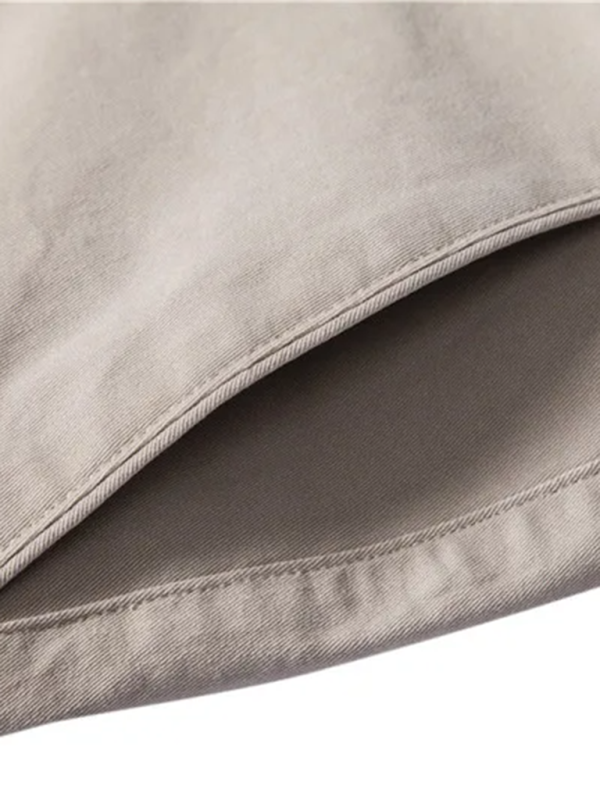 Pantalon décontracté pour homme, couleur unie, facile à assortir 