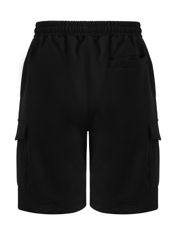 Kurze Sport-Overalls für Herren mit mehreren Taschen, Fitnesshosen, sportliche Freizeitshorts 