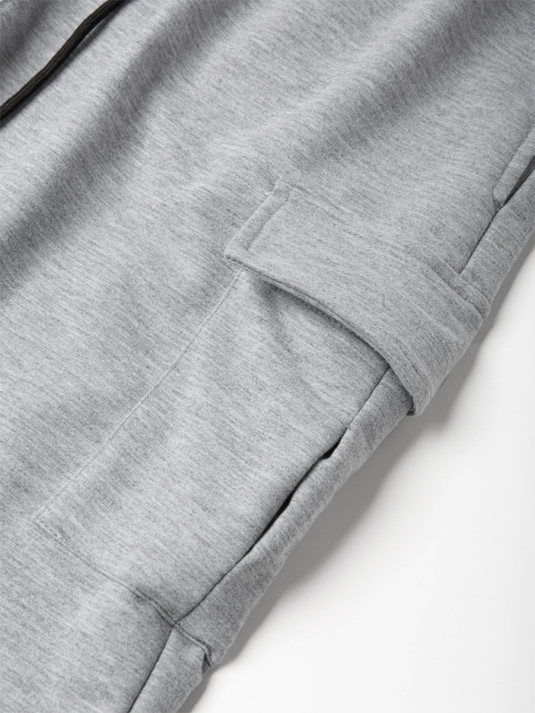 Kurze Sport-Overalls für Herren mit mehreren Taschen, Fitnesshosen, sportliche Freizeitshorts 