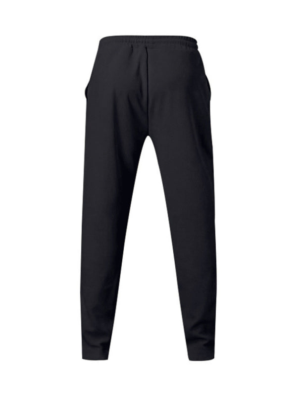 Pantalon de sport décontracté pour homme, coupe droite et ample 