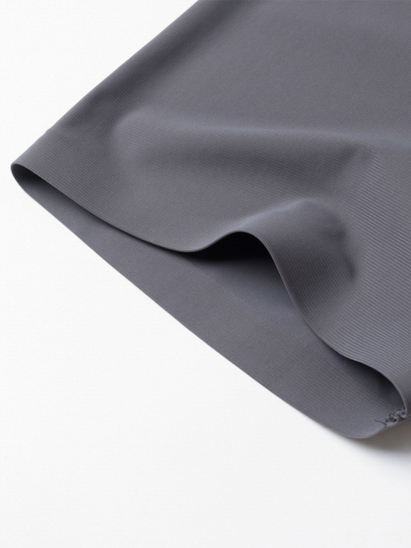 Polo homme à manches courtes en soie glacée, très élastique et non marquant 