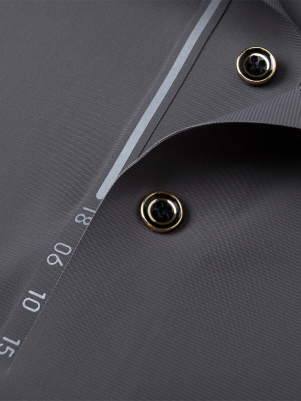 Polo homme à manches courtes en soie glacée, très élastique et non marquant 