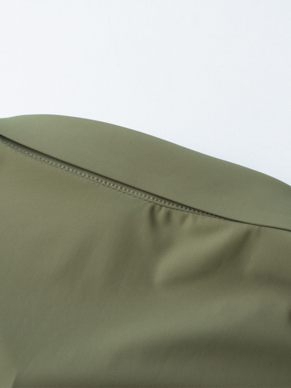 Polo homme à manches courtes en soie glacée, très élastique et non marquant 