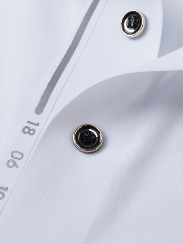 Polo homme à manches courtes en soie glacée, très élastique et non marquant 