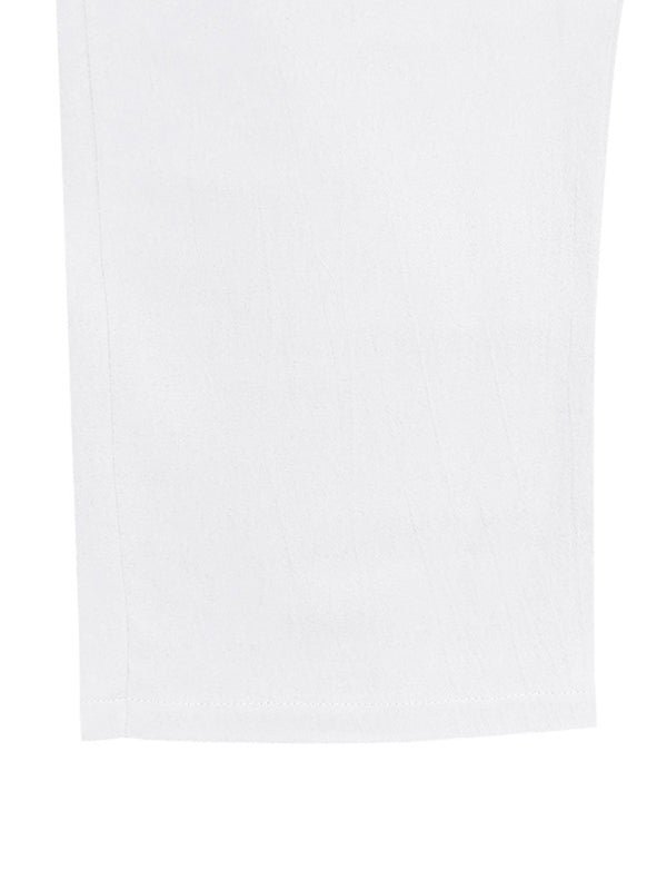 Loose linen casual wide-leg beach sports four seasons breathable trousers – detail view