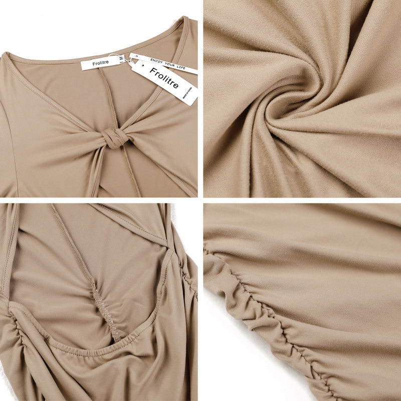 Verführerisches, tief ausgeschnittenes Partykleid für Damen 