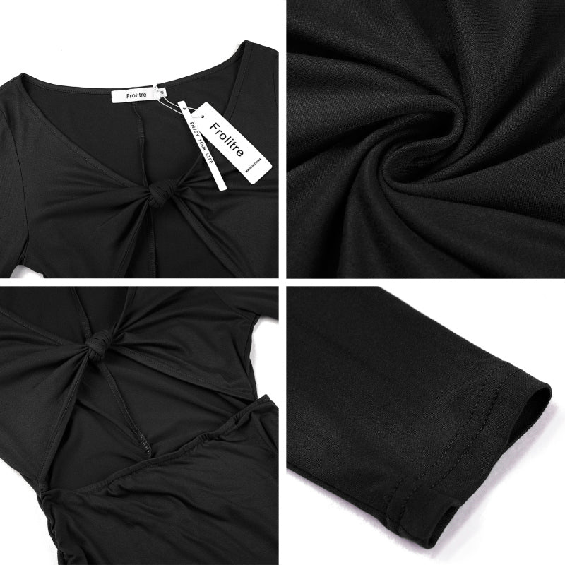 Verführerisches, tief ausgeschnittenes Partykleid für Damen 
