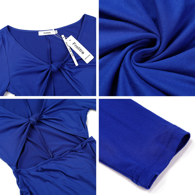 Verführerisches, tief ausgeschnittenes Partykleid für Damen 