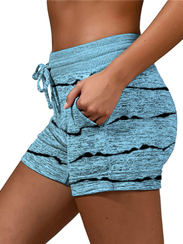 Damen-Shorts, modisch und modisch, mit Stretchbund 