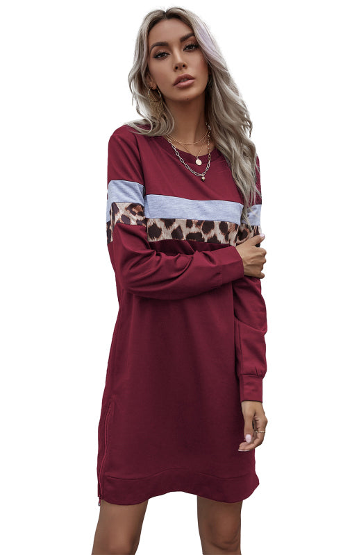 Women's Round Neck Casual Everyday Dress for Spring-Summer