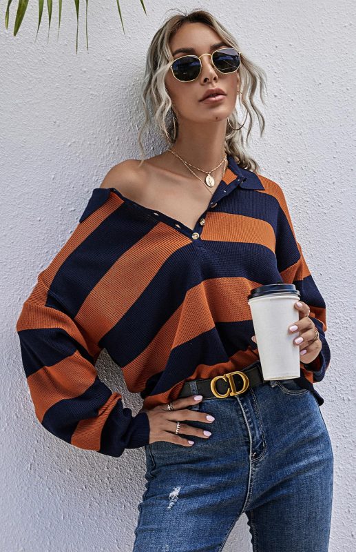 Damenmode-Trend-Pullover 