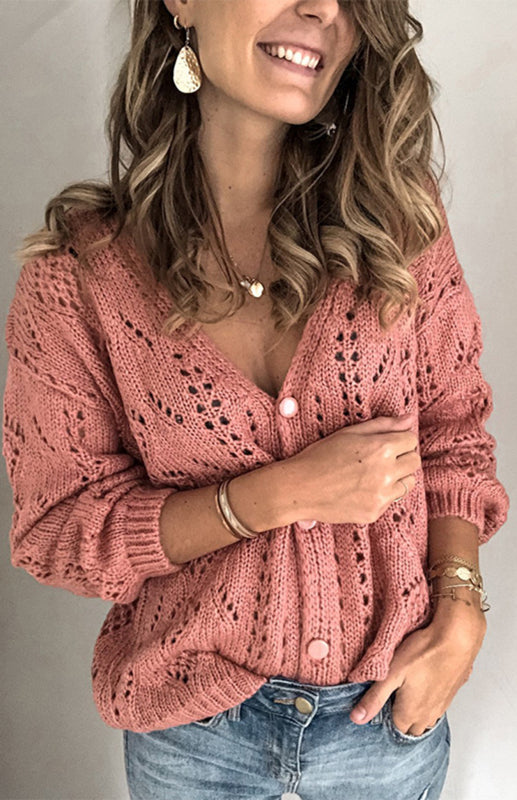 Damen-Strickjacke, lässig und modisch 