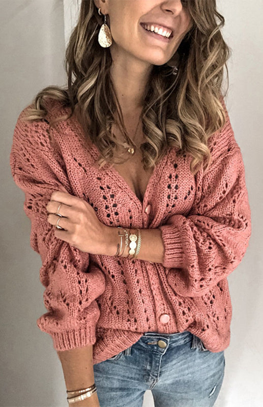 Damen-Strickjacke, lässig und modisch 