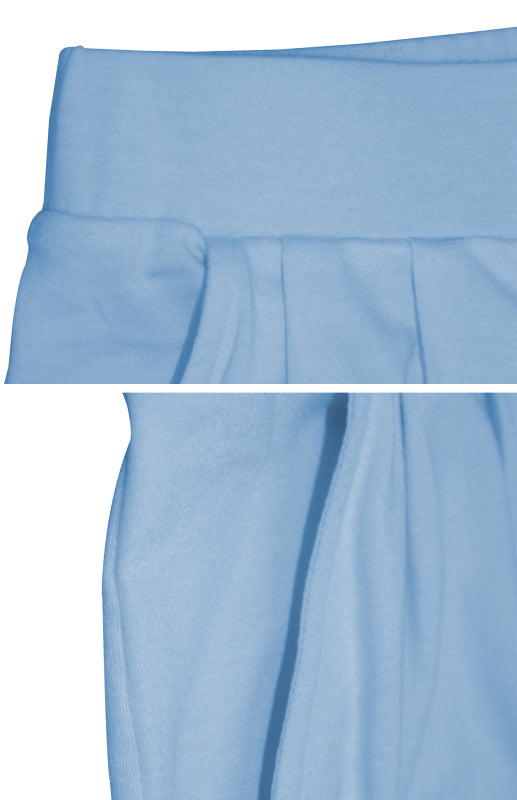 Damenmode Pendler- und Heim-T-Shirt-Set mit weitem Bein und passender Putzhose 