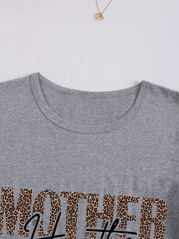 "Mother Hustler Casual Printed T-Shirt"