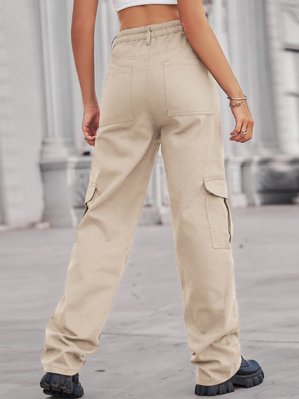 Neue, halbelastische Denim-Overallhose mit individuellem Design – vielseitig kombinierbar 