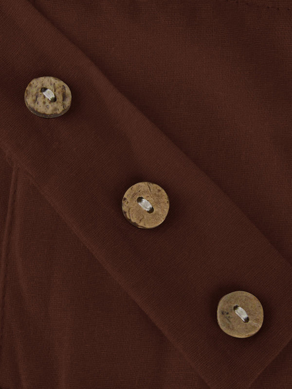 Salopette ample et décontractée en coton et lin pour femme, à jambes larges, facile à assortir. 