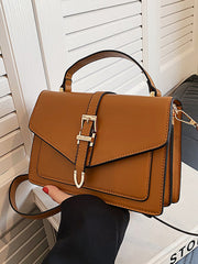 Retro-Schultertasche, vielseitig kombinierbar, kleine quadratische Umhängetasche 